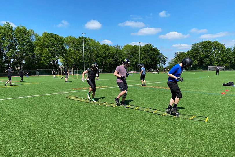 Trainingsstart bei den Black Barons