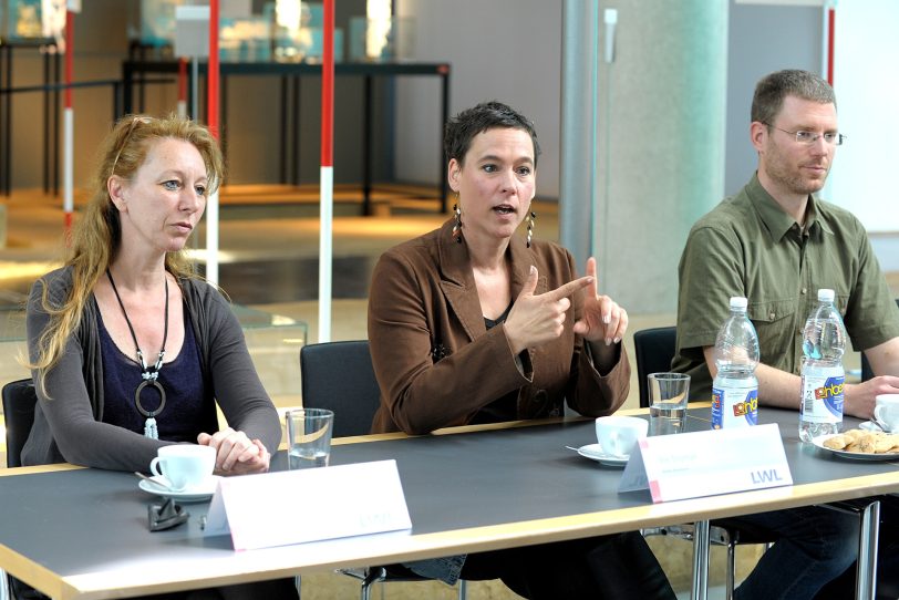 v.l. Ines Braun, Iris Stephan, Dr. Stefan Leenen.