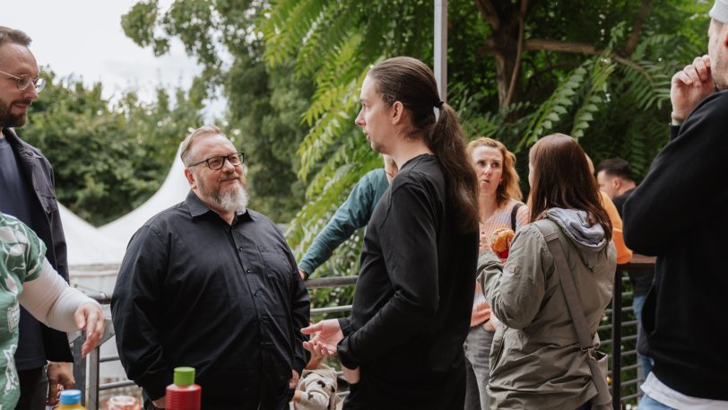 Benefiztag an der Künstlerzeche Unser Fritz mit der Vorstellung der neuen "Bühne Unser Fritz", ein freies Theaterprojekt.