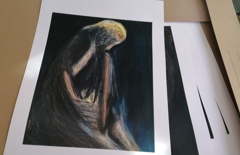 Das Werke 'Das weinende Mädchen'