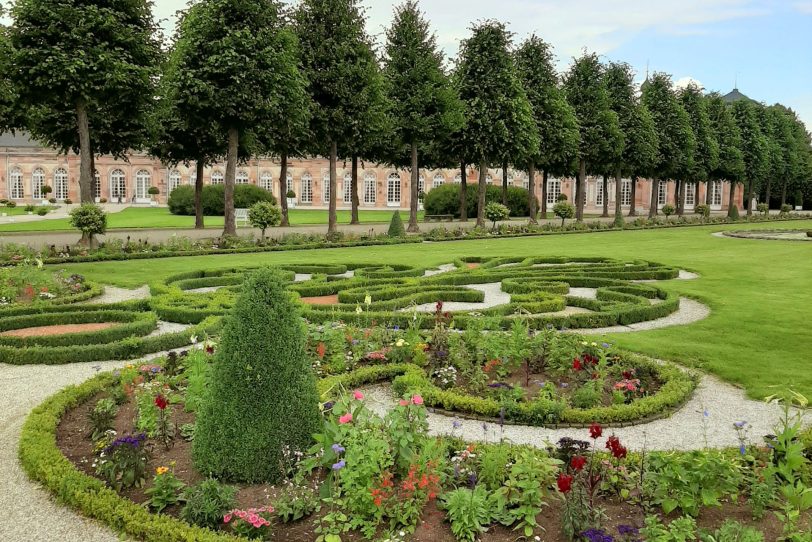 Historische Gärten im Klimawandel – ein Vortrag im LWL-Museum für Archäologie. im Bild: Schlossgarten Schwetzingen.