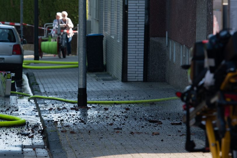 Dachstuhlbrand Hannoverstraße