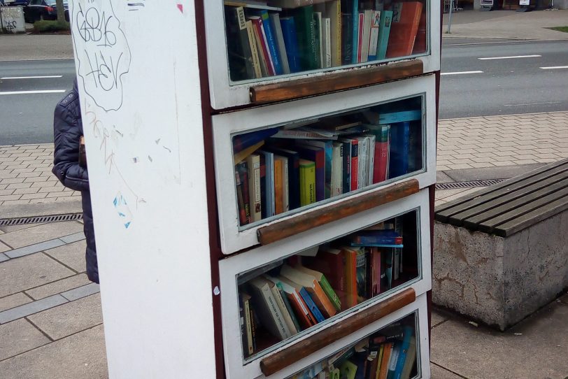 Der Bücherschrank in Sodingen.