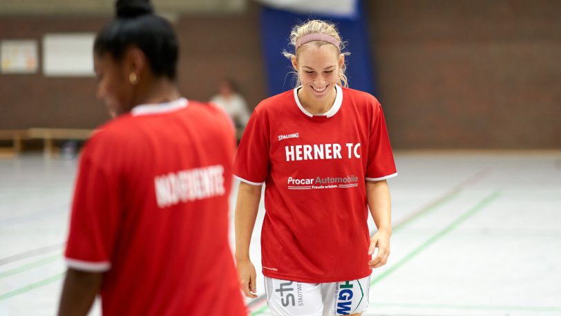 HTC Basketballerinnen spielen gegen die HEV Miners ein lockeres Basketballspiel am Mittwoch (8.9.2021). Die Basketballerinnen gewannen 39:33.