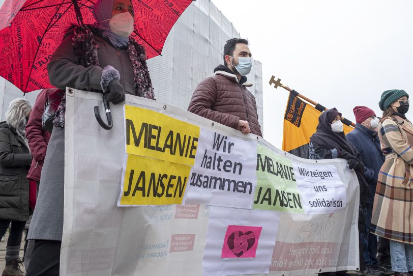 Eine Botschaft für Pfarrerin Melanie Jansen.