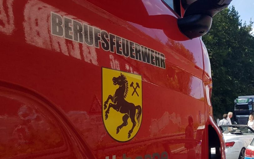 Unfall auf der A 43.