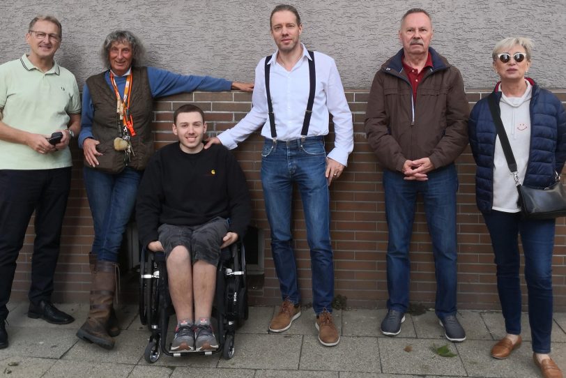 v.l. Bernd Jost, Barbara Merten, Samuel Mirzaian, Markus Lülf, Karl Heinz Schiller, Maria Schmidt.