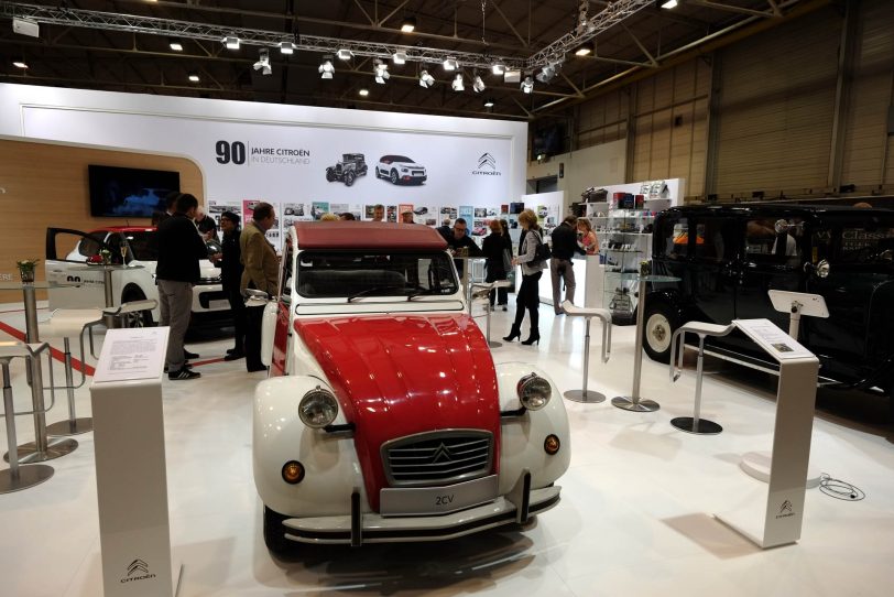 Die 29. Techno-Classica - die Automobil Weltmesse in Essen.