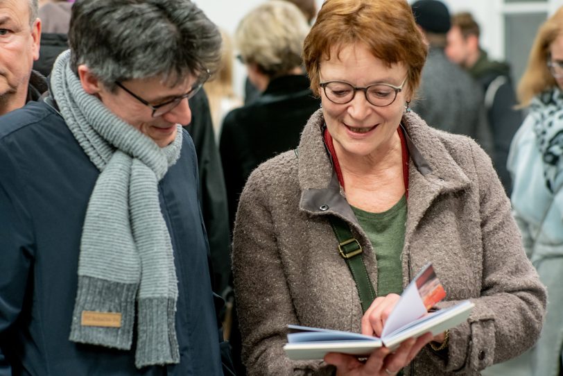 Eröffnung der Ausstellung „AUS SICHT“ von Studierenden der FH Dortmund. Ort: Heimatmuseum Unsr-Fritz.