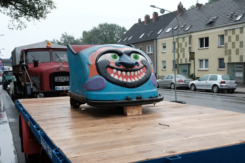 Oldtimerparade zur Cranger Kirmes am 12.8.2017.