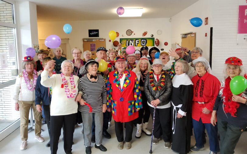 Ausgiebig Karneval wurde bei den Senioren des Baukauer TC gefeiert.