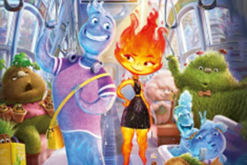 Open-Air-Kino im Schlosshof 2023: Szene aus dem Film: Elemental.