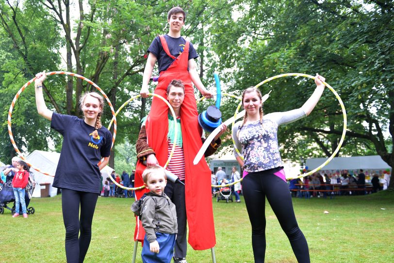 Herkulesfest im Schlosspark.