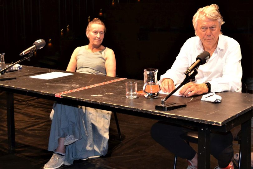 Intendant Johan Simons, mit seiner Stellvertreterin Dr. Susanne Winnacker, bei der Spielplan-Präsentation, startet am 10. September 2020 mit Shakespeares „King Lear“.