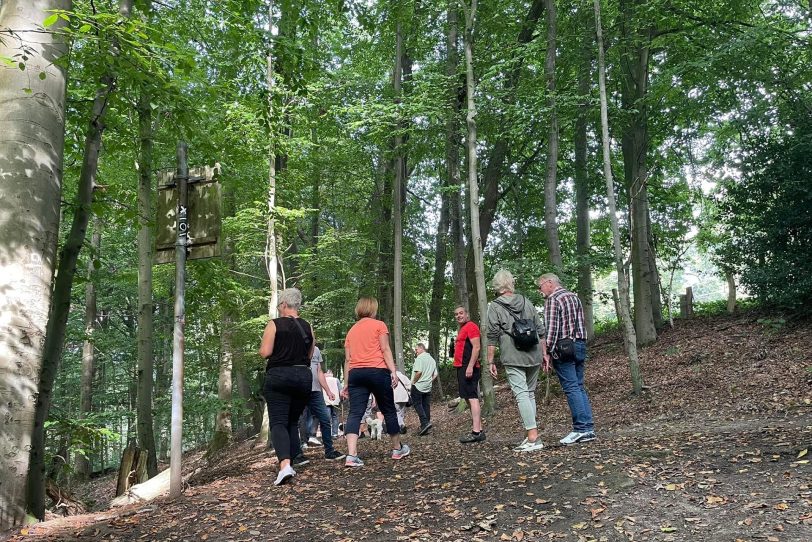 Die SPD Baukau war auf dem Naturlehrpfad Langeloh unterwegs.