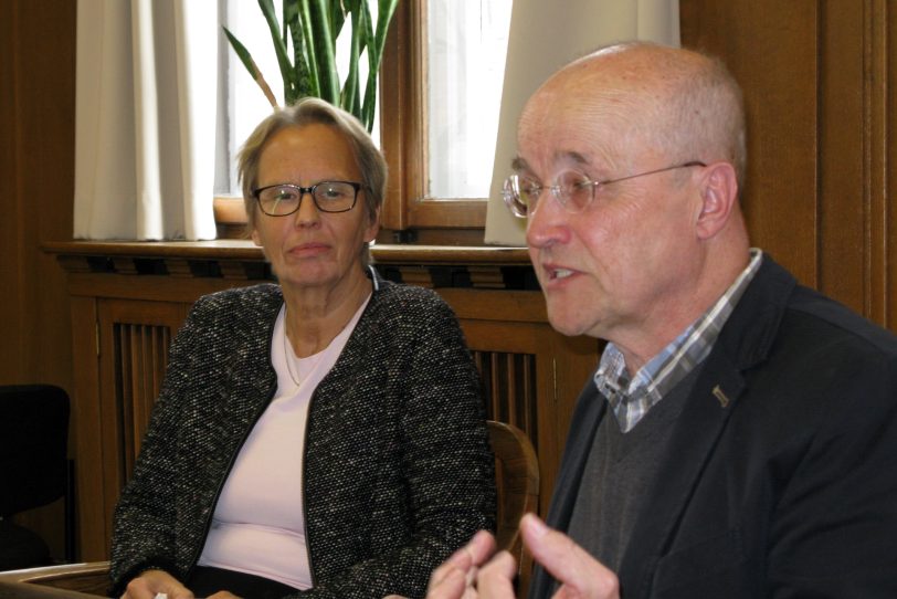 v.l. Gudrun Thierhoff, Peter Strohmeier.