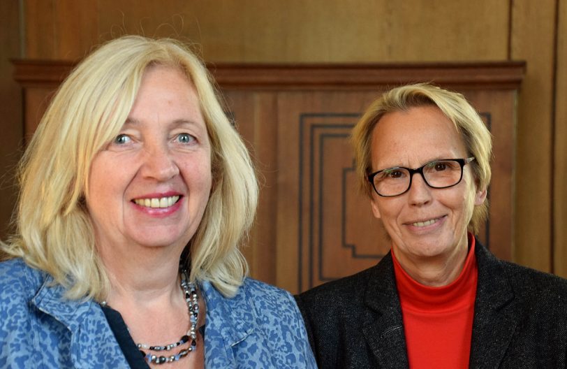 v.l. Elisabeth Popp-Heimken, Gudrun Thierhoff.