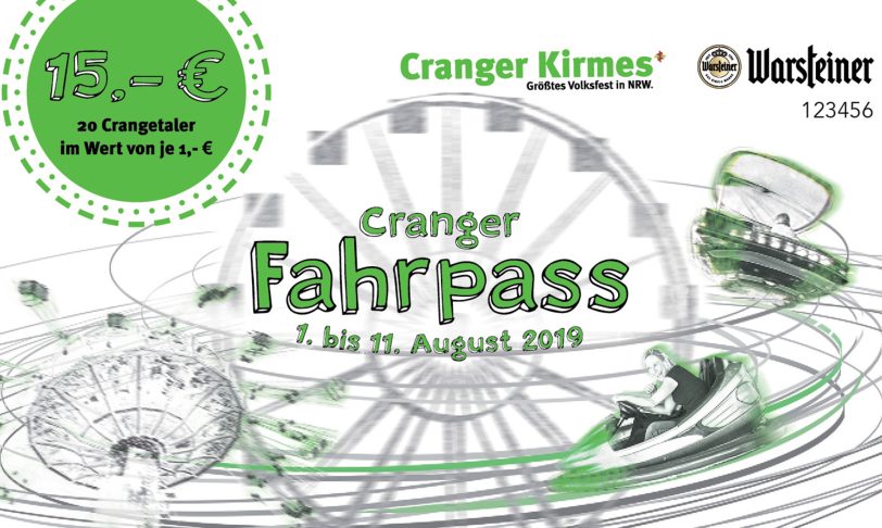 Cranger-Fahrpass 2019.