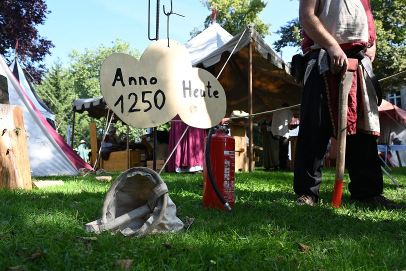 Das mittelalterliche Spektakel findet am Schloss Strünkede statt.