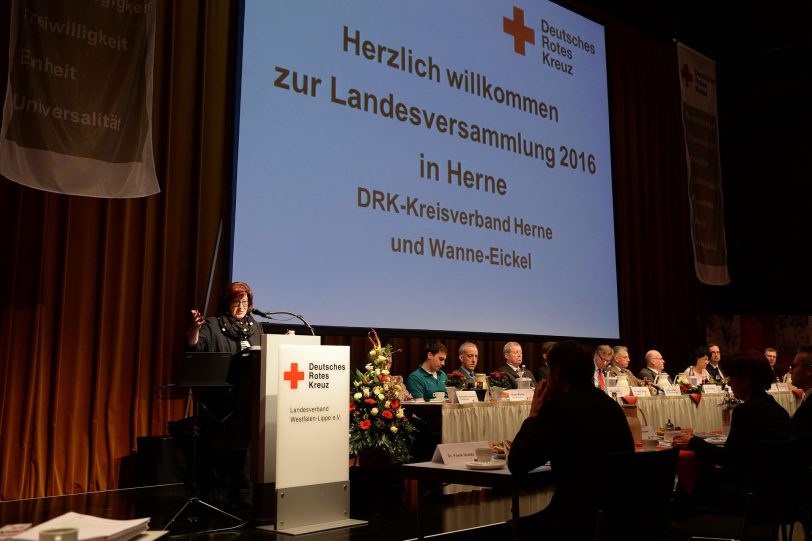 DRK Landesversammlung des LV Westfalen-Lippe im Kulturzentrum.