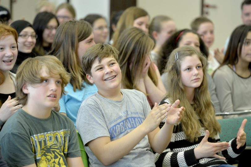 Abschluss-Veranstaltung von Be smart im Volkshaus Röhlinghausen.
