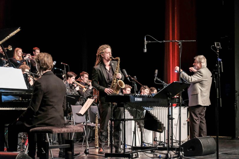 Das Bundes-Jugend-Jazz-Orchester gastierte am Freitag (24.1.2020) im Kulturzentrum.