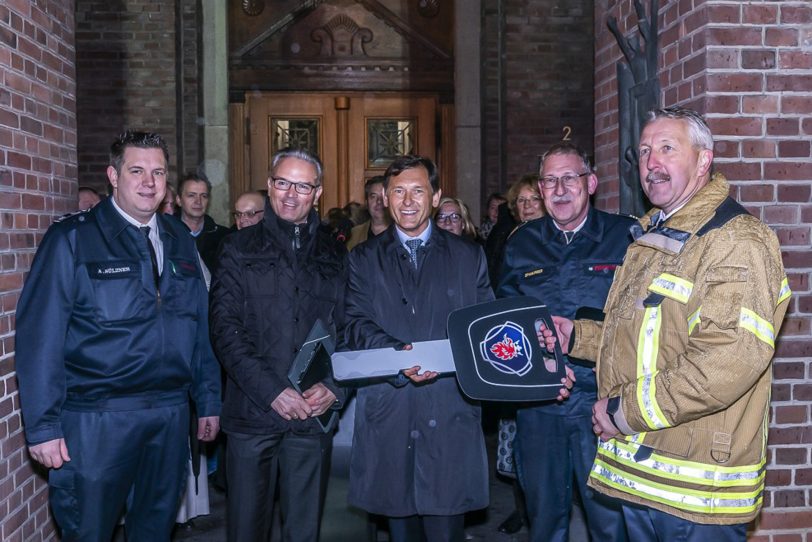 Übergabe der neuen Einsatzfahrzeuge der Herner Feuerwehr.