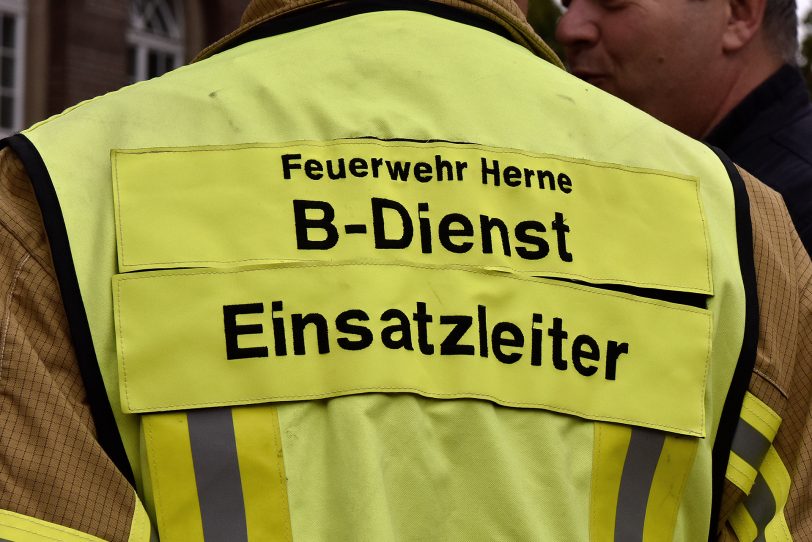 Vertreter der Feuerwehr nahmen an der Veranstaltung teil.