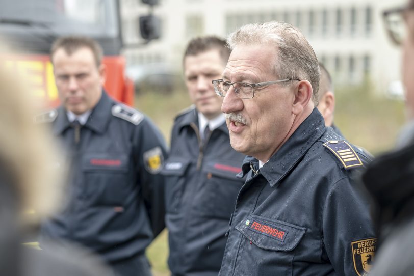 Andreas Spahlinger gab Infos zum neuen Standort.