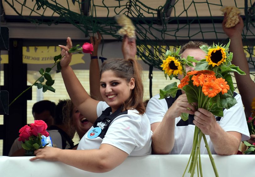 Der Kirmesumzug 2015.