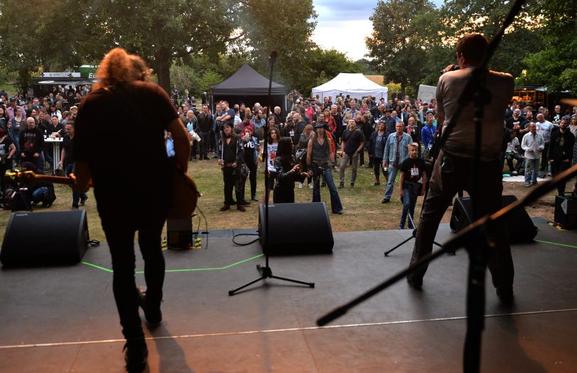 GSG Neun beim Rock Spektakulum am Stennert 2018.