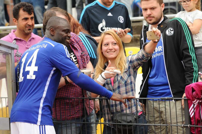 Gerald Asamoah spielt oft für den guten Zweck.