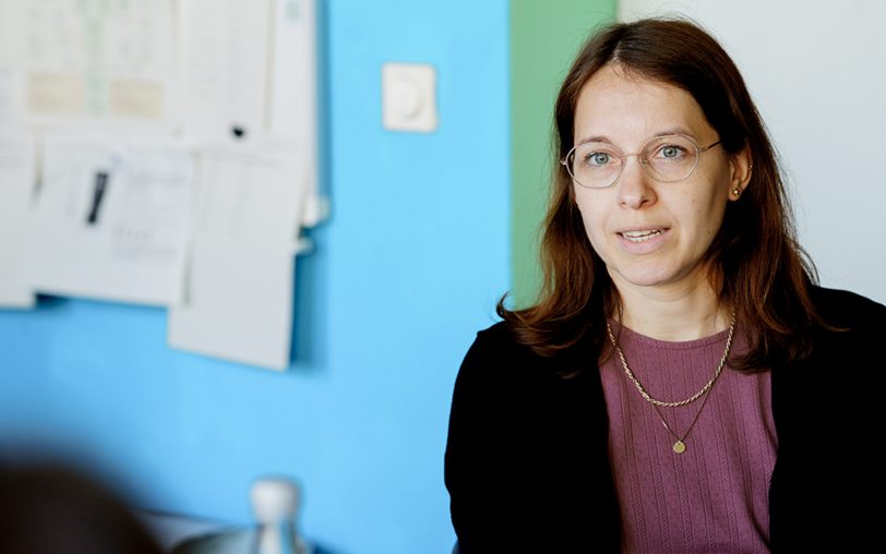 Weist auf die Probleme durch Social Media hin: Melanie Kampa, stellvertretende Gleichstellungsbeauftragte der Stadt Herne.
