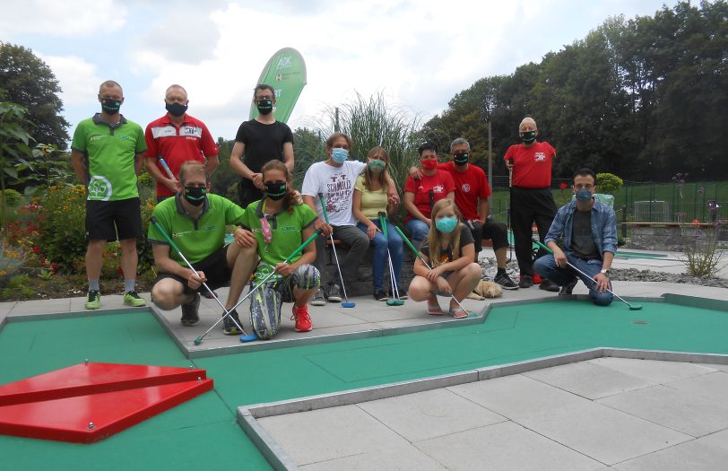 Kennenlerntag beim Minigolf-Club.