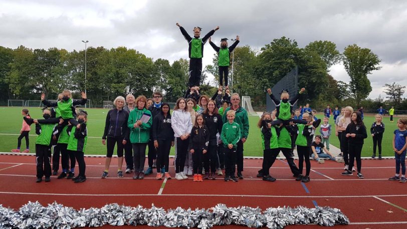 Sportabzeichentag beim BTC Herne am Samstag (2.10.2021) mit dem SSB Helferteam.