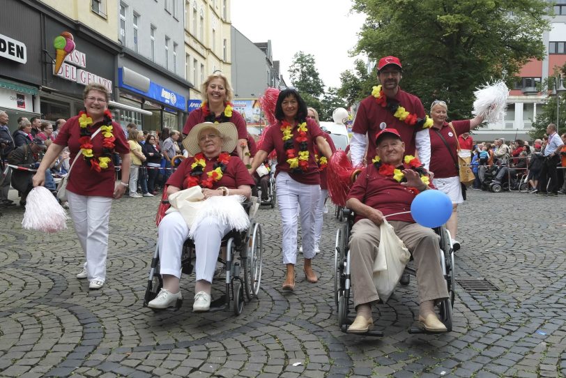 Der Kirmesumzug 2016.