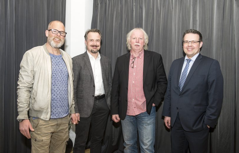 v.l. Jens Reiter, Holger Wennrich,Norbert Menzel, Dirk Plätzke.