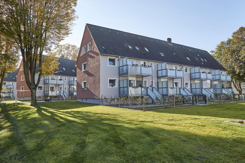 Vivawest hat rund 2,5 Millionen Euro in die Modernisierung von 68 Wohnungen in Herne-Baukau-West investiert.