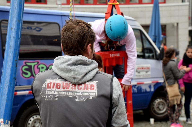 Aktionstag des Jugendamtes auf dem Robert-Brauner-Platz.