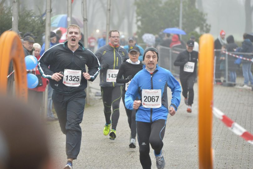 38. Herner Silvesterlauf am 31.12.2014 im Gysenberg.