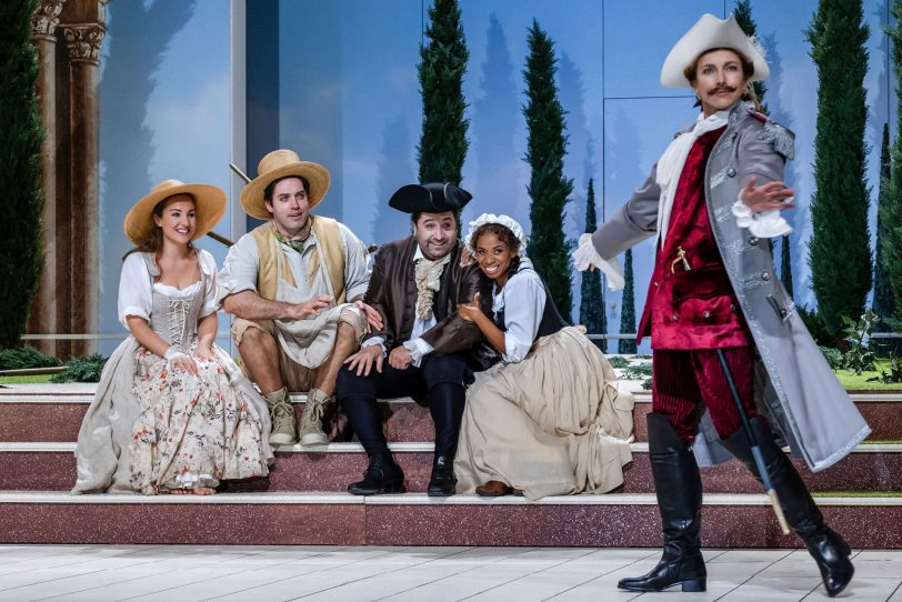 Mit der Mozart-Oper „La finta giardiniera“ startet das Essener Aalto-Theater am 28. August 2022 in die neue Spielzeit.