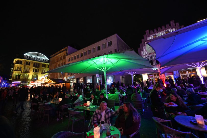 Recklinghausen leuchtet nach eine Jahr Corona-bedingter Pause wieder.