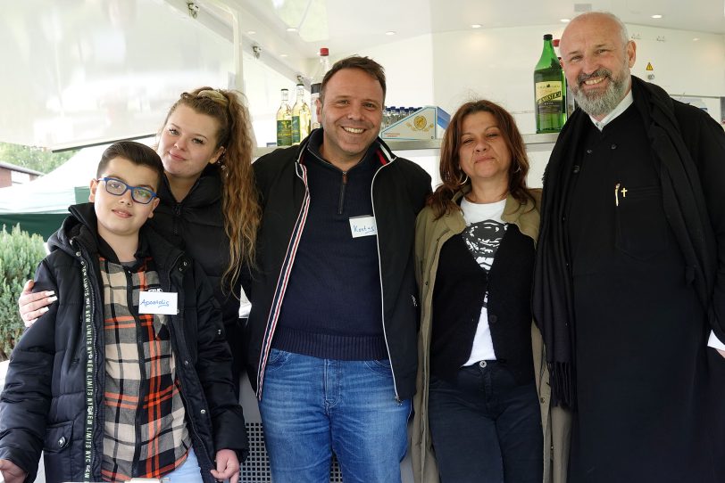 Dreitagesfest der Griechisch-Orthodoxen Gemeinde - Hl. Dimitrios - in Herten Süd 2022.