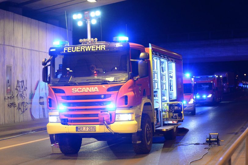 ENächtlicher Einsatz für die Feuerwehr (Archivbild)