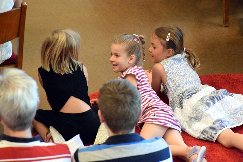 Eröffnung der Kinderkathedrale in der Christuskirche der evangelischen Petrusgemeinde.
