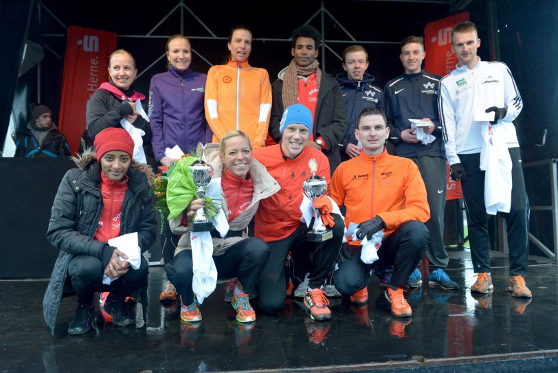 38. Herner Silvesterlauf am 31.12.2014 im Gysenberg.