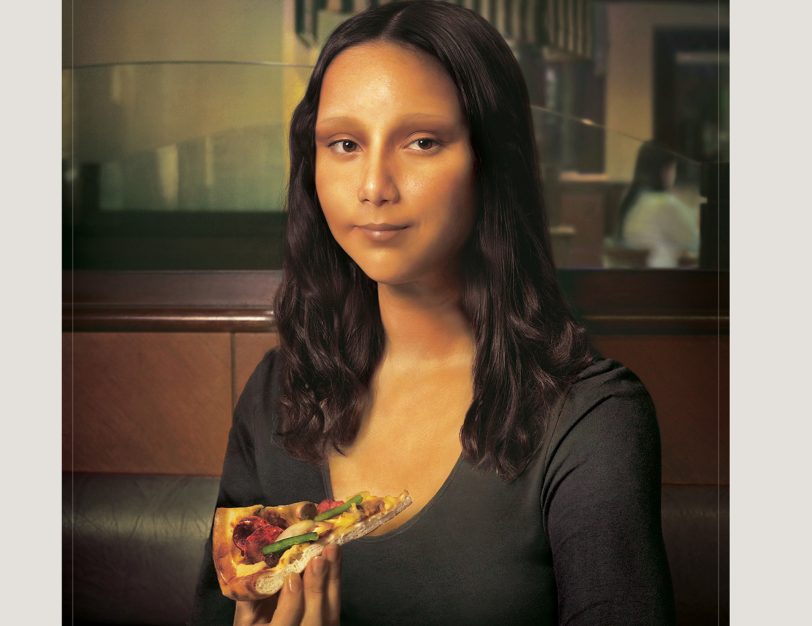 Pizza Hut, Classic Italian - Mona Lisa (c) Gavin Simpson Ogilvy Malaysia 2003