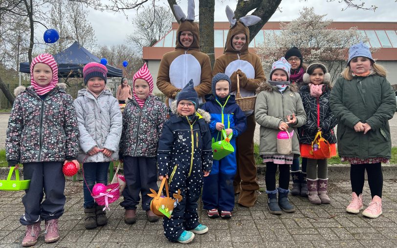 2. Oster-Drive-In beim TV Börnig-Sodingen im Jahr 2022 - die Kinder waren happy.
