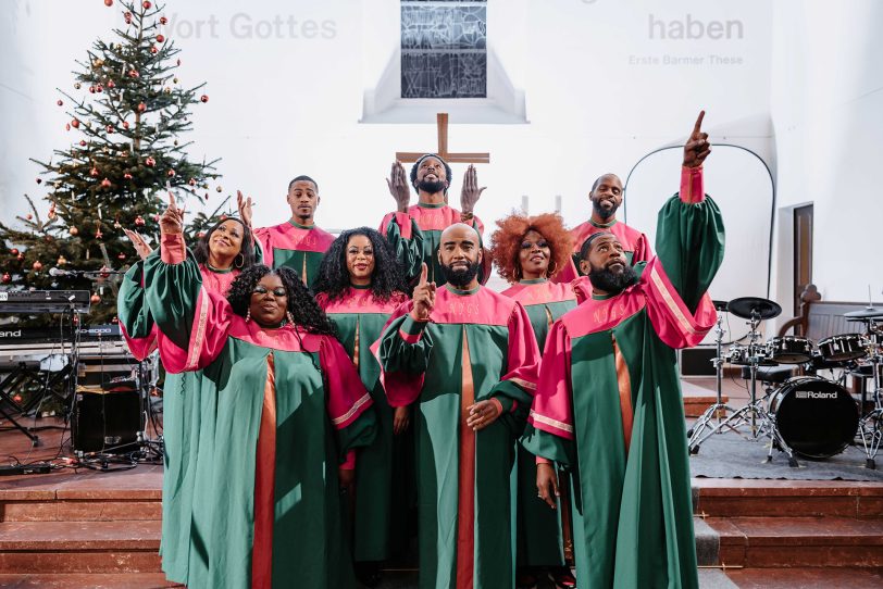Die New York Gospel Stars treten in Herne auf.