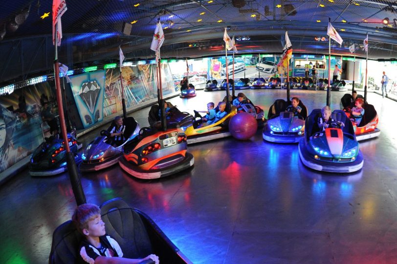 Autoscooter-Fußball bei Osselmann